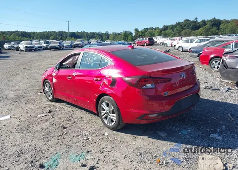 2020 Hyundai Elantra Sel z USA, uszkodzony, nr VIN 5NPD84LF0LH562618